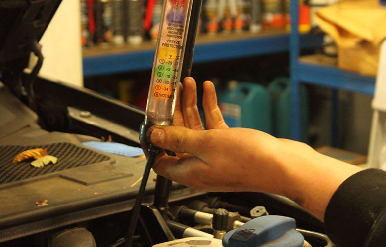 Checking your engine coolant level