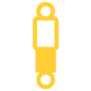Adaptive-suspension-dampers---yellow